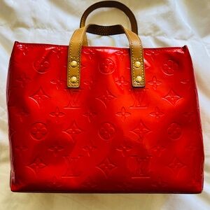 Louis Vuitton | Bags | Louis Vuitton Authentic Vintage Reade Red ...